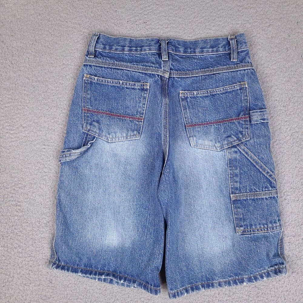 Premier International Carpenter Shorts Boys Size 12 Blue Denim Jean 25‎ Waist